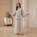 plus Size Women's Embroidered Sequin Robe NC02 New European And American Style Muslim Fashion Clothing_ecoleips.com