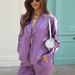 Women's Clothing Spring And Summer New Solid Color Lace Up Trousers Casual Fashion Suit NTZ3490_ecoleips.com