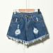 Women's Clothing High Waist Loose Denim Shorts For Women In Summer Fat Mm Large Size Ripped Slimming Raw Edge Wide Leg A Line Hot Pants For Women_ecoleips.com