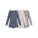French-Inspired Jumpsuit For Women, Elegant Stretch High-Waist Palazzo Pants, Long Sleeve Bodycon Romper (XS-L)_ecoleips.com