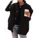 Aria Basics 2025 Autumn/Winter Women's Casual Sleeveless Warm Loose Long Coat Lamb Wool Vest_ecoleips.com