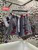 Women's Clothing New Style Personality Contrast Color Bar Letter Printing Belt Short Pants Trendy_ecoleips.com