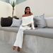 Women's Clothing Slim Fitting Long Sleeved Off-Shoulder Dress Style Women's Sexy Long Dress For Formal & Casual For Women_ecoleips.com