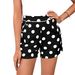 Women's Clothing American Style Summer Fashion High-Waisted Slim Fit Casual Versatile Shorts For Women_ecoleips.com