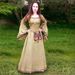 2023wish And American Classical Medieval Central European Party Long Sleeve Round Neck Slim Fit Women's Dress_ecoleips.com