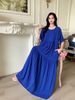 Short Sleeve Cotton Silk Women's European And American 2025 Summer New Round Neck Beach Vacation Style Dress_ecoleips.com