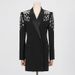 Women's Clothing Heavy Duty Suit Jacket Spring Rhinestone Stitching Design Loose Fitting Long Sleeved Small Suit_ecoleips.com