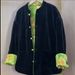 girl Nanyou National Style Silk Velvet Satin Reversible Cotton Jacket With Small Tang Dynasty Print, Versatile Padded Coat_ecoleips.com