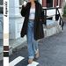 girl Diyun Cross-Border European And American Elegant Plush Long Sleeve Coat Women's Clothing 2025 Autumn Winter_ecoleips.com