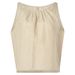Aria Basics Aria Basics Clearance Sale: European And American Style Halter Neck Tank Top, French Pure Linen, Elegant Commuting Versatile_ecoleips.com