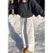 Women's Straight Leg Sweatpants Simple Style Spring Autumn Comfortable Casual Fashionable Digital Print Slimming Effect Sportswear_ecoleips.com