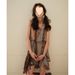 Sweet And Spicy Ruched Strap For Women, Summer New Bohemian Style, Irregular Hem, Knee-Length Midi Dress_ecoleips.com