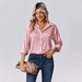 Aria Basics Aria Basics New European And American Cross-border Satin Women's Long-sleeve Silk Button-up Shirt For Autumn_ecoleips.com