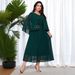 Women's Clothing Banquet Luxury Beading Hot Diamond Slim Light Luxury Niche Engagement Dress Skirt_ecoleips.com
