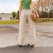Suitable For All Seasons 2024 Spring Summer New Casual Women's Pocket Wide-leg Cotton Linen Loose Long Pants For Women_ecoleips.com