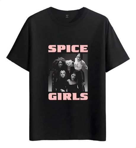 Women's T-Shirts Tshirt Muscle Freaks Spice Girls Estilo Pop Retro Vintage_ecoleips.com