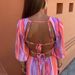 Tie-Dye Summer Dress For Women - Sleeveless Backless Wrap Design With High Waist & Round Neck_ecoleips.com
