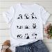 Summer European And American Cross-border Foreign Trade Wholesale T-shirts, Round-neck Casual Plus-size Loose_ecoleips.com