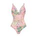 Women's Clothing Women's Mini Ruffled Mesh Printed One Piece Swimsuit Skirt Style Swimwear For Formal & Casual For Women_ecoleips.com