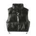 Aria Basics Cross-border ZA European And American Style Women's Clothing INS Fashion Design Metallic Tech Fabric Down_ecoleips.com