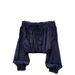 Women's Off-Shoulder Long Sleeve Blouse Tie Waist Lace Trim Cropped Top Stylish Subtle Design Autumn Fashion_ecoleips.com