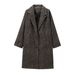 Loose Blend Leopard Print Long-sleeved Woolen Coat Coat_ecoleips.com
