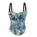 Women's Clothing Sexy Tube Top Camisole Inner Wear Outer Wear With Chest Pads Retro Palace Style_ecoleips.com