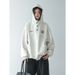 Gray Fashionable Buttoned Hooded Sweatshirt For Women 2025 New Popular Autumn/Winter American Style Loose Fleece-Lined_ecoleips.com
