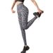 High-Waisted Yoga Pants For Women - Stretchy Workout Leggings With Animal Print & Tie-Dye, Tummy Control, Long Length For Gym, Running, Casual Wear_ecoleips.com