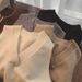 V-neck Sweater Vest For Women, Korean Style Sleeveless Knitted Vest, Simple College Style, Loose Fit, Fashionable_ecoleips.com