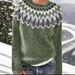 New European And American Style Sweater For Women Wish Hot Sale Round Neck Color Block Loose Fashion Pullover_ecoleips.com