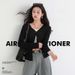 Tencel V-Neck Design With A Sense Front Shoulder Fashion Knitted Cardigan For Women In The Spring And Summer Of 2025,_ecoleips.com