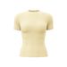 Women's Summer Yoga Top Slimming Running Fitness Sports Short Sleeve Cycling Training Suit_ecoleips.com