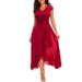 Women's Clothing New Slit Ruffle Mesh Splicing Lace Dress Evening Dress Long Skirt_ecoleips.com
