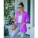 Women's clothing long sleeved small suit OL temperament professional slim top jacket_ecoleips.com