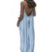 Plus Size Women's Summer Casual Camisole Backless Loose Beach Dress Relaxed Everyday Wear Comfortable Feshion_ecoleips.com