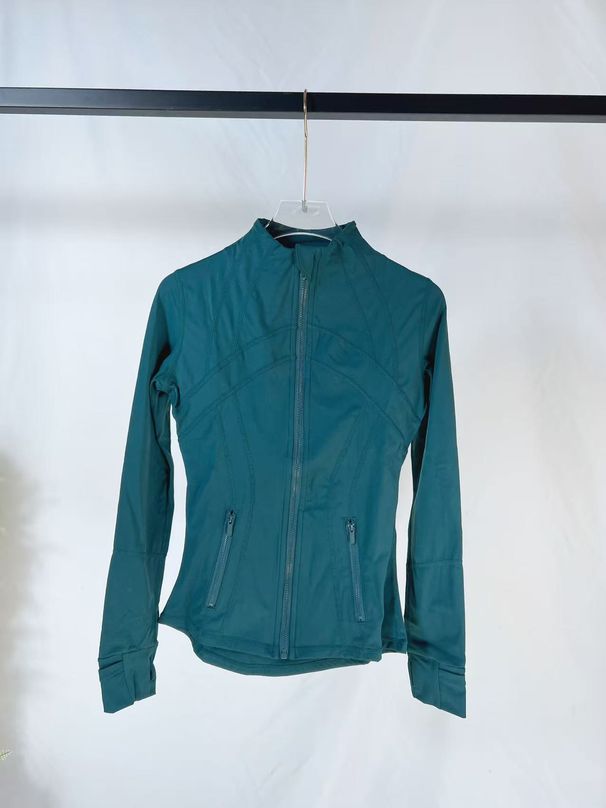 Women's Clothing Yoga Wear Slim Fit Nude Feel Stand Collar Jacket Coat Women's Sportswear_ecoleips.com