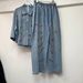 Light Women's Summer 2025 New Fashionable Niche Rhinestone Embellished Heavy Craft Fashion Denim Suit_ecoleips.com