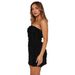 2025 Early Spring New Product, Ins European And American Style, Sexy Three-dimensional Floral Strapless Backless Wrap_ecoleips.com