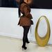 K European And American Women's Suit Jacket With Side Straps, Waist Cinching And Splicing, Long Sleeved Suit_ecoleips.com