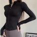 Women's Quick Drying Sunscreen Lulu Jacket Fitness Sports Training Top Yoga Suit Set Running Clothing_ecoleips.com