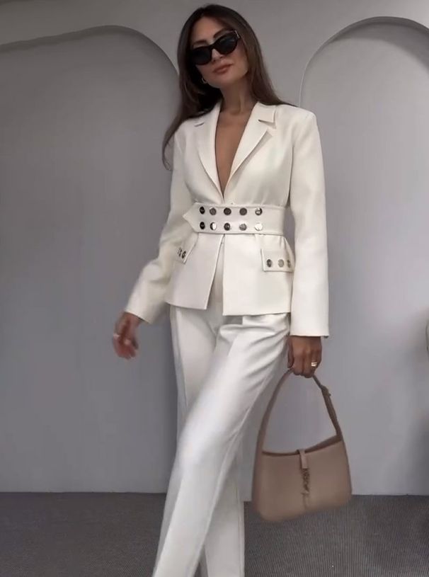 Women's Clothing Autumn New Style Small Fragrance Style Light Mature Style Goddess Style Suit Two Piece Suit_ecoleips.com