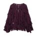 Women's Clothing Fashion Design Layered Decorative Shirt_ecoleips.com