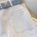 Women’s Clothing Light Gray And White Wide Leg Jeans For Women Spring New Style This Year's Popular High Waist Narrow Straight Pants_ecoleips.com