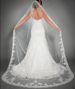 Women's Clothing White Lace Veil New Style 3 Meter Length With Hair Comb For Women Wedding Party Wear_ecoleips.com