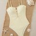 2026 Summer Boho One Piece Swimsuit Women Strappy Backless Monokini Vacation Swimsuit Special Fabric_ecoleips.com