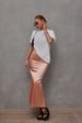 Women's Clothing Women's Spring Summer Imitation Silk Satin Midi Skirt Style Fishtail Bodycon Skirt For Formal & Casual For Women_ecoleips.com