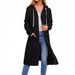 Women's Loose Fitting Long Zipper Cardigan Autumn Winter New Clothing For Independent Websites In Available_ecoleips.com