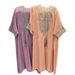 Middle Eastern Cross-border Elegant Lady's Robe For Women, 2025 New Model, Rhinestone Embellished, Loose Plus-size Dress_ecoleips.com