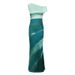 AD171 Cross-border Spring/summer New Sexy Fashion Satin Slim-fit Painted Slit Bodycon Dress_ecoleips.com